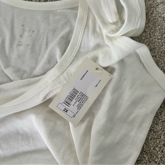 NWT A New Day White Bodysuit Womens Size 2X - Picture 7 of 9